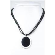 Wholesale Black Resin Pendant Necklaces
