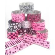 Wholesale Mixed Printed Leather Wrist Bands