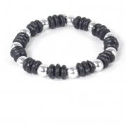 Wholesale Black And Silver Bracelets