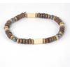 Wood And Hematite Bracelets 1 wholesale