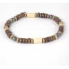 Wood And Hematite Bracelets 1