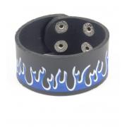 Wholesale Blue Flame Wrist Bands