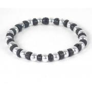 Wholesale Black And Silver Bracelets