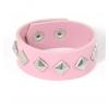 Pink Studded Wrist Bands