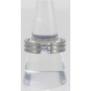Wholesale Stainless Steel Ring With CZ