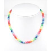Wholesale Plastic Beaded Multi Colored Necklaces