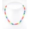 Plastic Beaded Multi Colored Necklaces