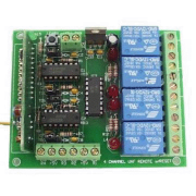 Wholesale 4-channel Rolling Code UHF Remote Control Relay Board