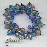 Wholesale Blue Glass Bead Bracelets