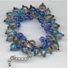 Blue Glass Bead Bracelets
