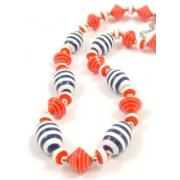 Wholesale Stripey Firefly Necklaces 1