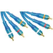 Wholesale 3 Phono To 3 Phone RCA Gold Plated Cables