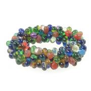 Wholesale Glass Bead Firefly Bracelets 1