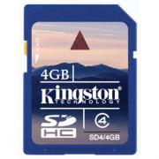 Wholesale Kingston 4 GB SDHC Class 4 Flash Memory Cards