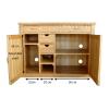 Mobel Oak Hidden Home Offices