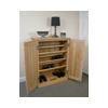 Mobel Oak Shoe Cupboards