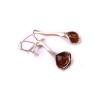 Designer Sterling Silver And Baltic Amber Earrings wholesale