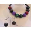 Wooden Bead Necklace And Earring Sets wholesale