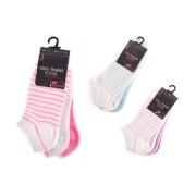 Wholesale Ladies Stripe Trainer Socks