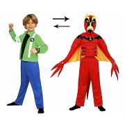 Wholesale Ben 10 Alien Force Jet Ray Reversible Costumes