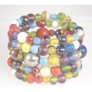 Wholesale Glass Firefly Coil Bracelets