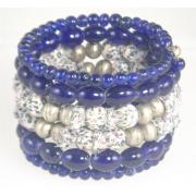 Wholesale Glass Firefly Coil Bracelets
