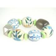 Wholesale Hand Painted Ceramic Bracelets