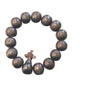Wholesale Carved Ebony Wood Bead Bracelets