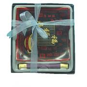 Wholesale Black Teapot Design Incense Tray