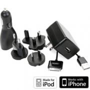 Wholesale PowerDuo Travel Chargers For IPods And IPhones