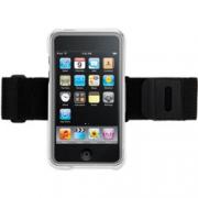 Wholesale IClear Crystal Cases With Armband And Belt Clip For IPod Touch