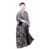 Dressing Gown in Butterfly Silky Brocade wholesale apparel