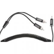 Wholesale Coiled Stereo Connect  Audio Cables