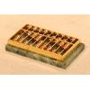 Small Gold Plated Brass Abacus On Marble Base wholesale