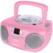 Wholesale Boombox Pink Portable CD Players With Radio