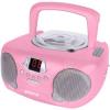 Boombox Pink Portable CD Players With Radio wholesale hi-fi systems