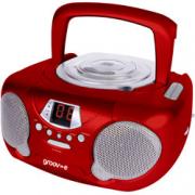 Wholesale Boombox Red Portable CD Players With Radio