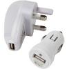 2 In 1 USB Mains And Car Charger Kits wholesale