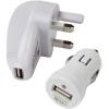 2 In 1 USB Mains And Car Charger Kits wholesale transport