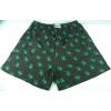 Green Leaf Design Black Boxer Shorts wholesale