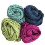 Wholesale Crushed Open Weave Viscose Scarves