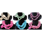 Wholesale Bandhani Necklace Scarves