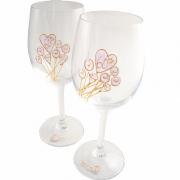 Wholesale Diamond Wedding Anniversary Gift Wine Glasses 