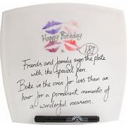 Wholesale Birthday Gift Lips Square Signature Plates