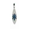 Plated Surf Board Peach Necklace Pendant wholesale
