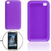 IPod Touch 4 Silicon Purple Cases wholesale