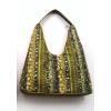 Green Shoulder Handbags With Multicoloured Stones wholesale