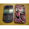Blackberry 9700 Bold Diamond Purple And Silver Back Covers wholesale