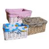 Storage Basket With Eco Friendly Paint And Cotton Lining wholesale