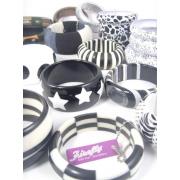 Wholesale Mixed Black And White Bangles